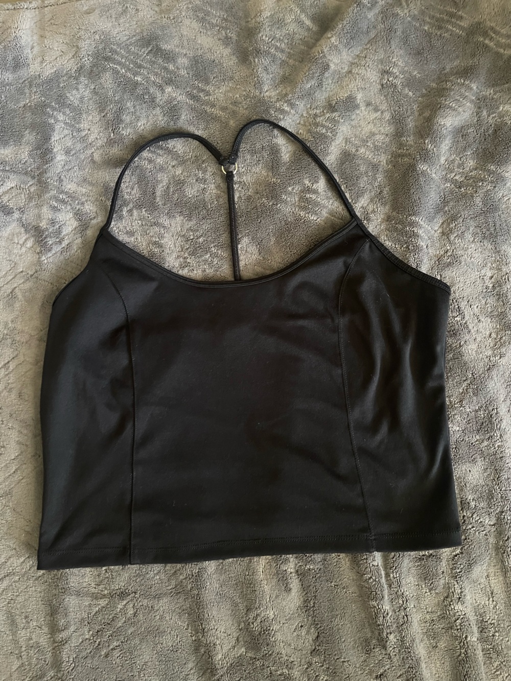 Victoria's Secret Black Strappy Cami Top